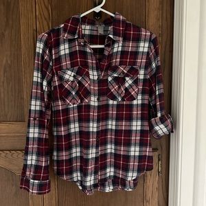 Plaid top